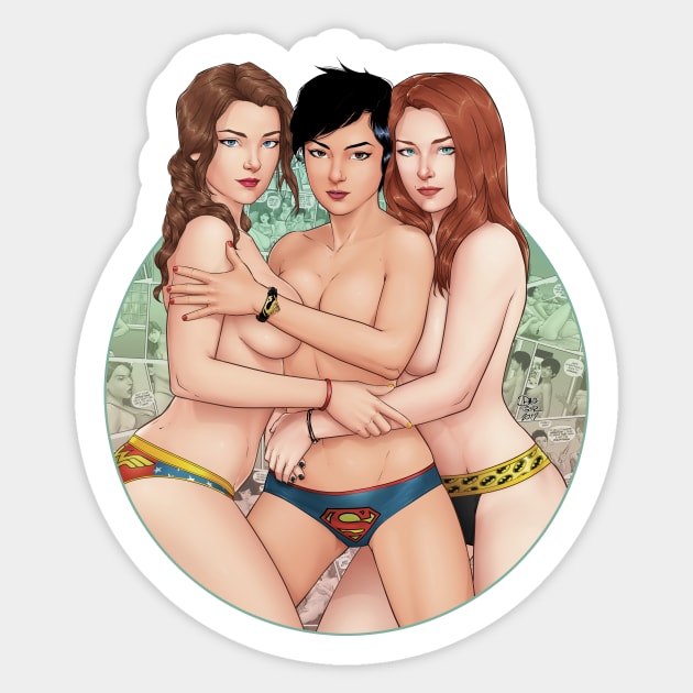 Girls of 408 Sticker by Daggerpoint